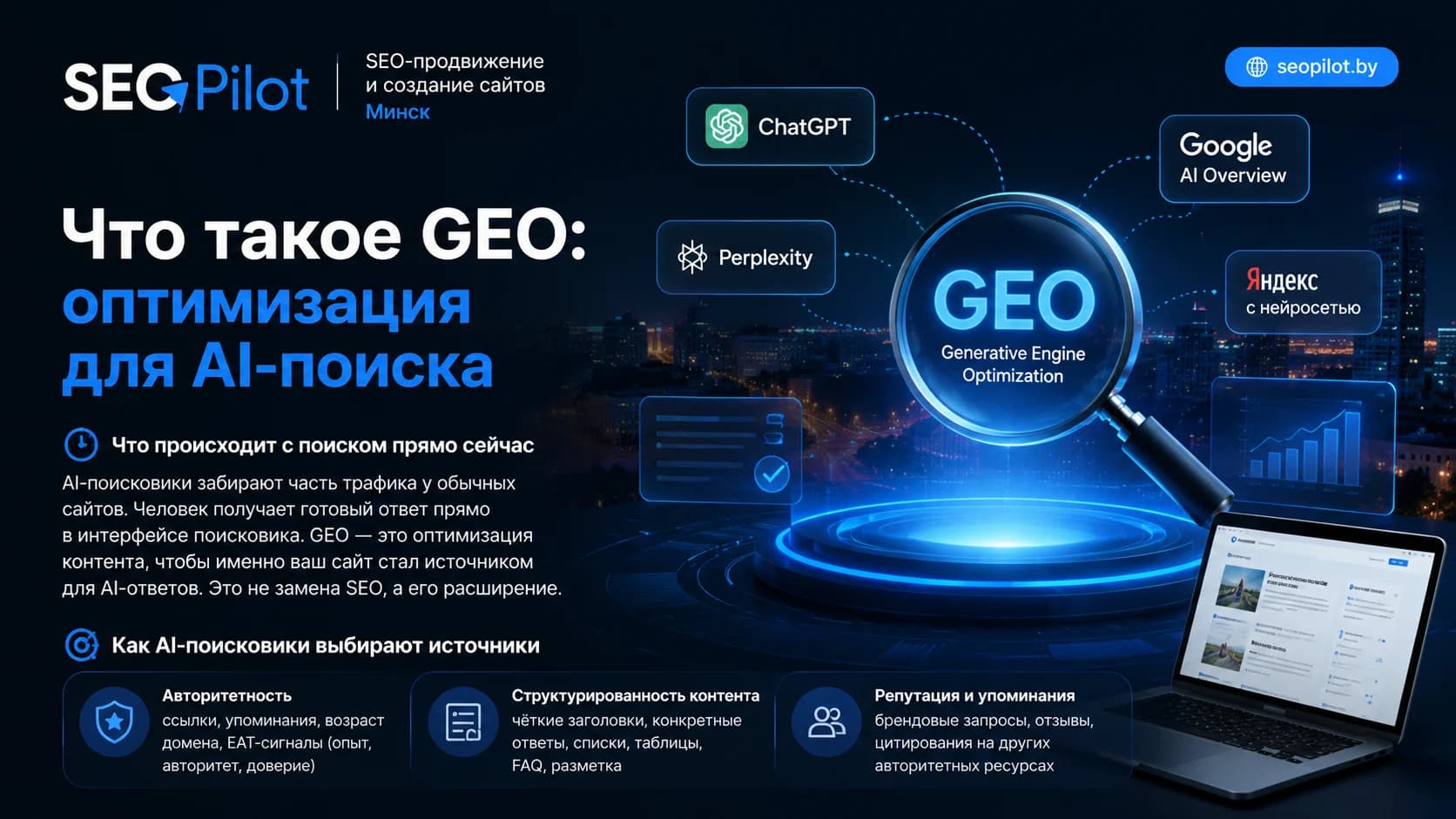 Что такое GEO: оптимизация для AI-поиска