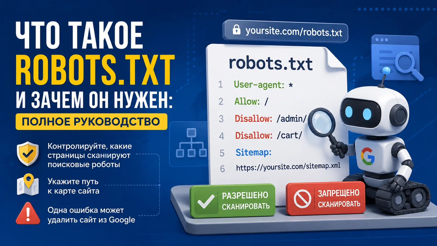 Что такое robots.txt и зачем он нужен: полное руководство