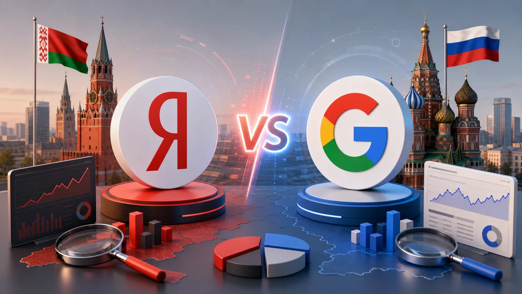 Яндекс vs Google: разница для SEO в 2026 году