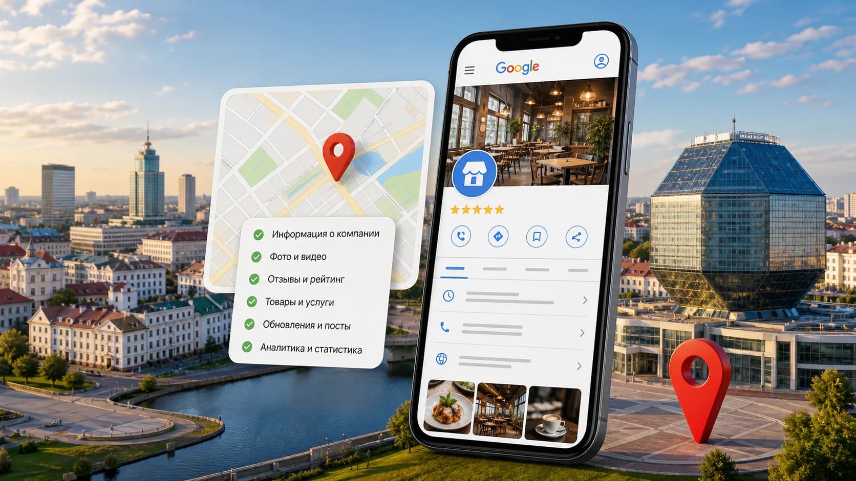 Google Business Profile настройка в Минске: пошаговое руководство 2026